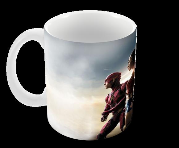 Caneca Polímero Liga da Justiça Personalizada
