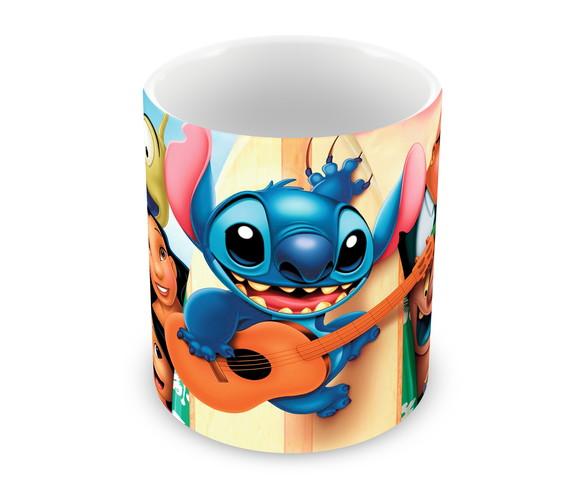 Caneca Polímero Lilo e Stitch Personalizada