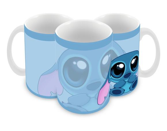 Caneca Polímero Lilo e Stitch Personalizada