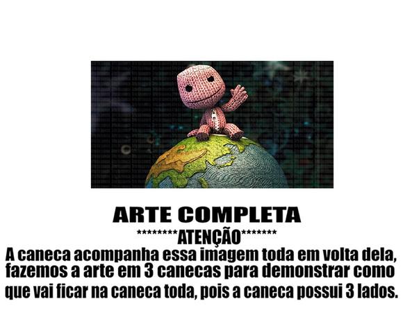 Caneca Polímero Little Big Planet Personalizada