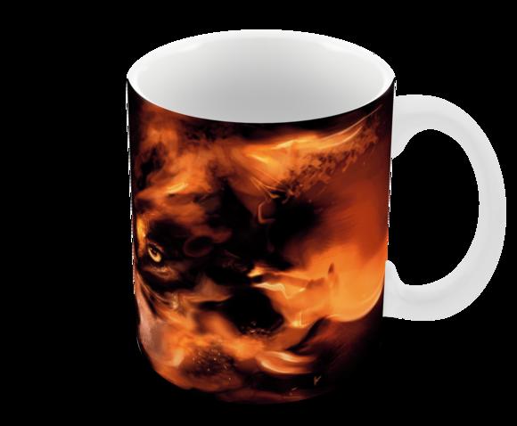 Caneca Polímero Lobos Personalizada