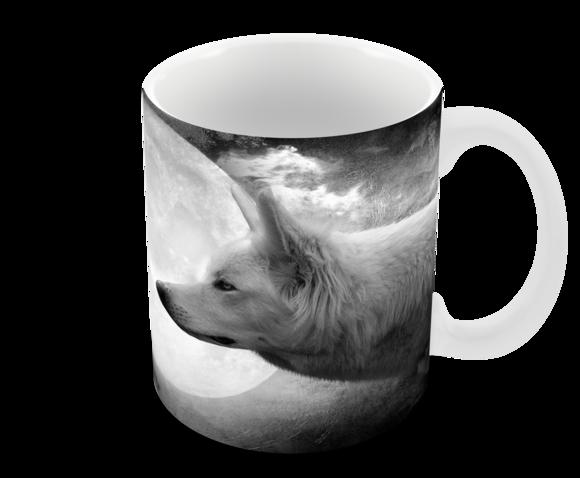 Caneca Polímero Lobos Personalizada