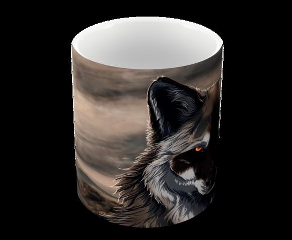 Caneca Polímero Lobos Personalizada