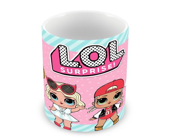 Caneca Polímero Lol Surprise Personalizada