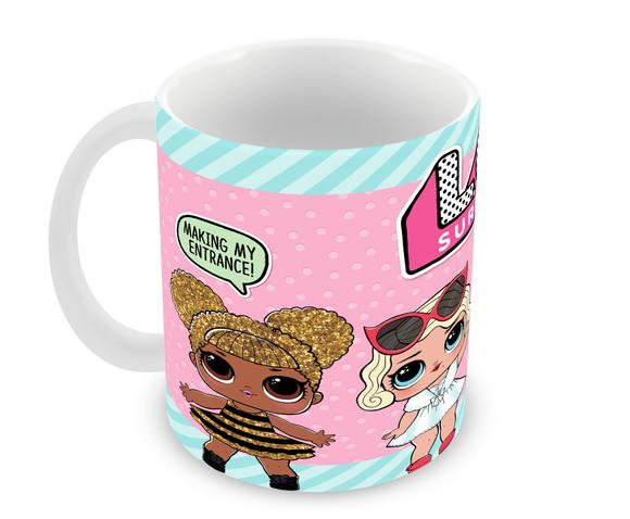 Caneca Polímero Lol Surprise Personalizada