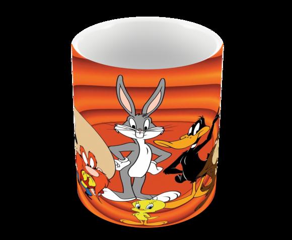 Caneca Polímero Looney Tunes Personalizada