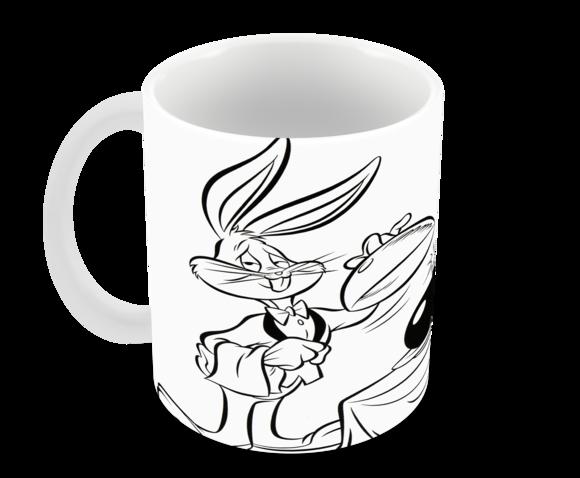 Caneca Polímero Looney Tunes Personalizada