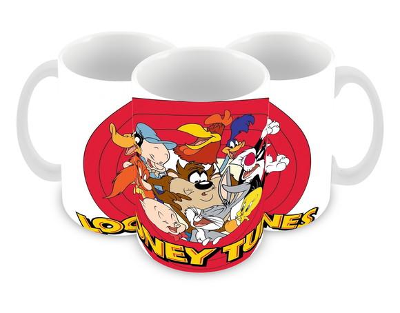 Caneca Polímero Looney Tunes Personalizada