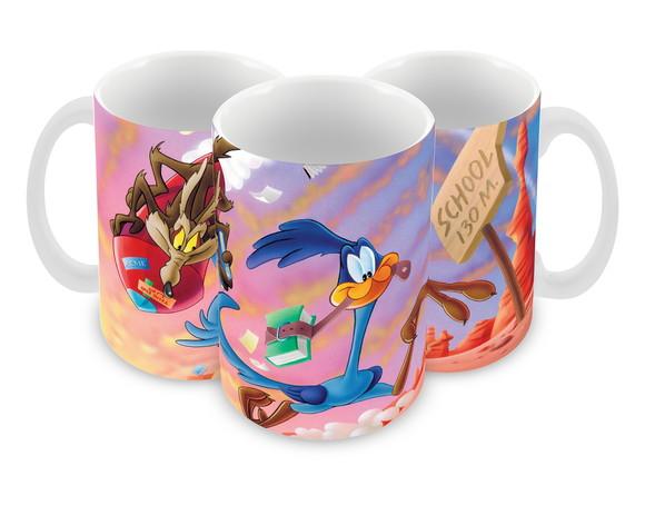 Caneca Polímero Looney Tunes Personalizada
