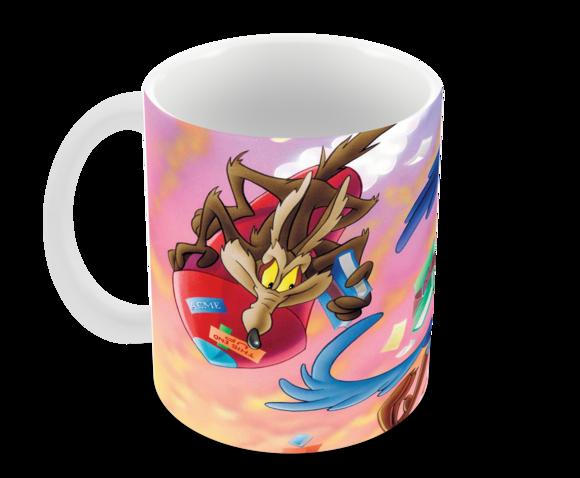 Caneca Polímero Looney Tunes Personalizada