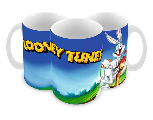 Caneca Polímero Looney Tunes Personalizada