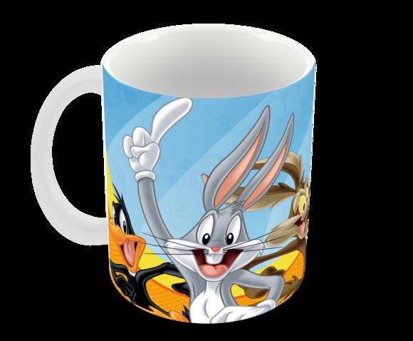 Caneca Polímero Looney Tunes Personalizada