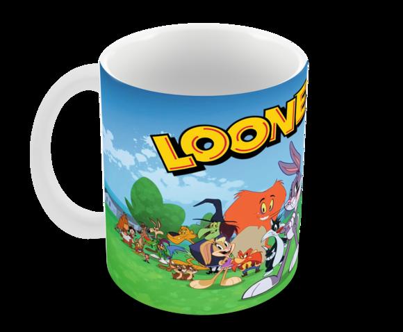 Caneca Polímero Looney Tunes Personalizada
