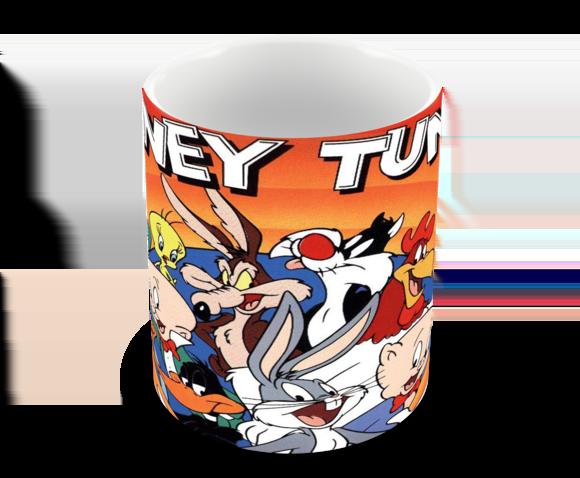 Caneca Polímero Looney Tunes Personalizada