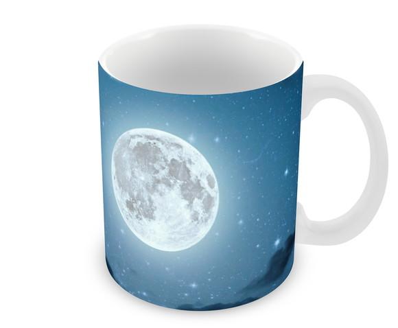 Caneca Polímero Lua Personalizada
