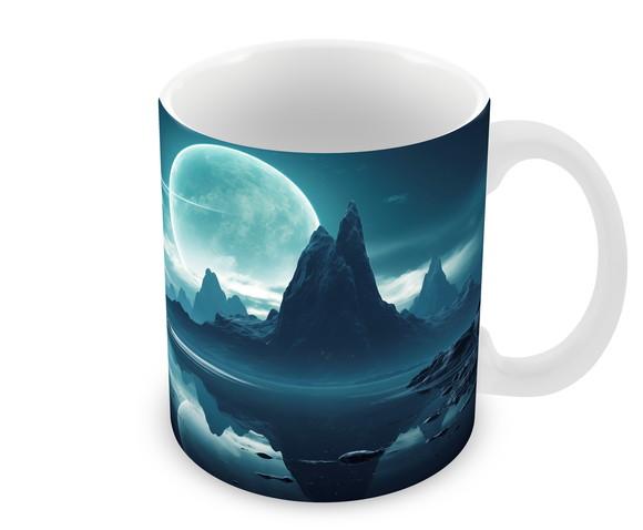 Caneca Polímero Lua Personalizada