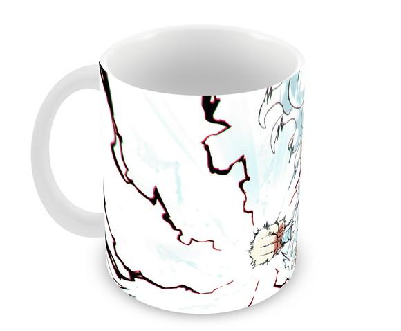 Caneca Polímero Luffy Gear 5 One Piece Personalizada