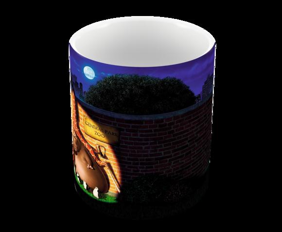 Caneca Polímero Madagascar Personalizada
