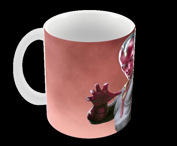 Caneca Polímero Marvel Visão Personalizada