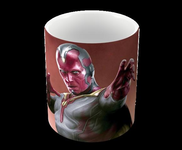 Caneca Polímero Marvel Visão Personalizada