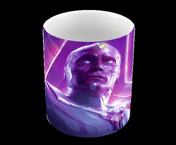 Caneca Polímero Marvel Visão Personalizada