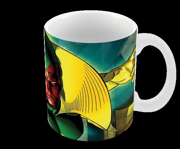 Caneca Polímero Marvel Visão Personalizada