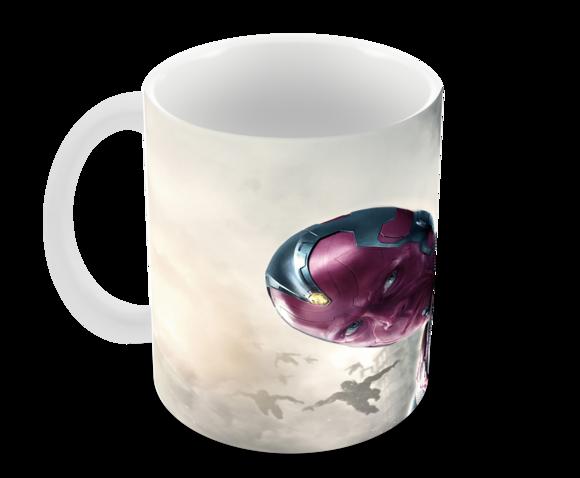 Caneca Polímero Marvel Visão Personalizada