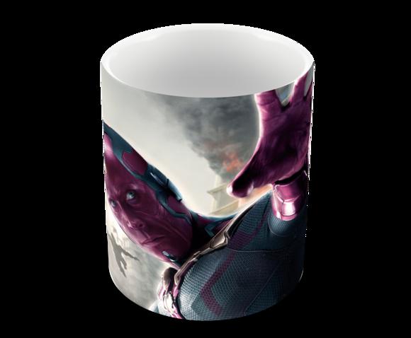 Caneca Polímero Marvel Visão Personalizada