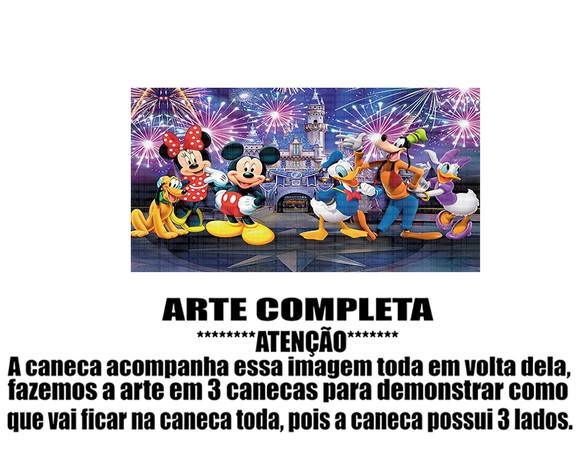 Caneca Polímero Mickey Mouse Personalizada