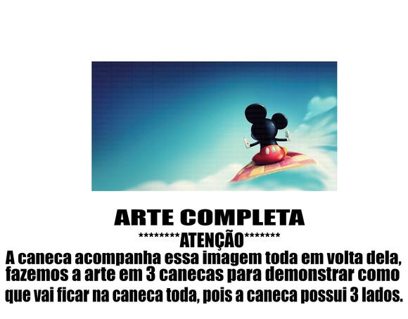 Caneca Polímero Mickey Mouse Personalizada