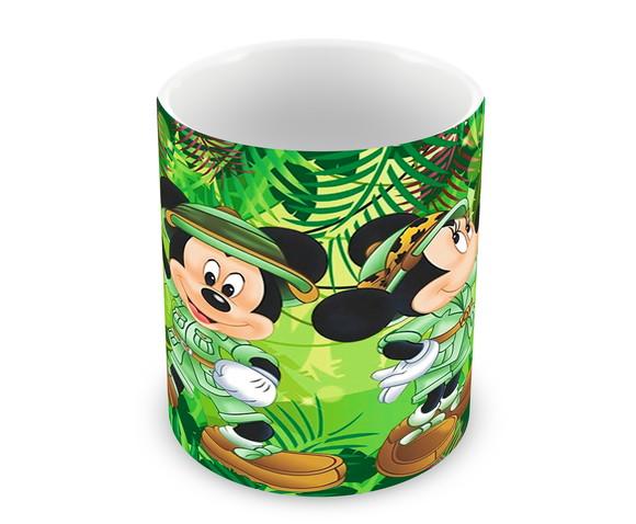 Caneca Polímero Mickey na Selva Personalizada