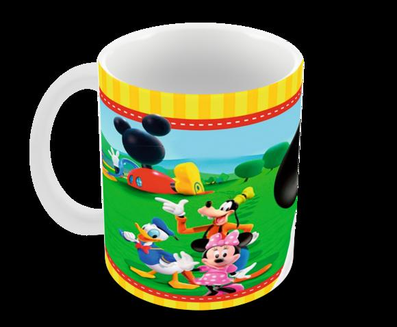 Caneca Polímero Mickey Mouse Personalizada