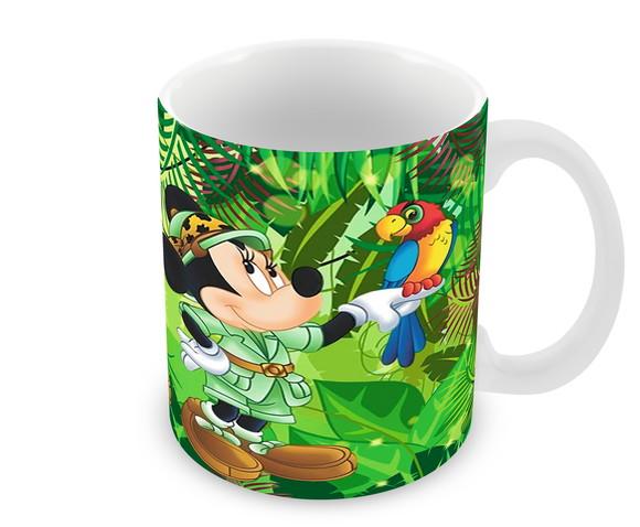 Caneca Polímero Mickey na Selva Personalizada