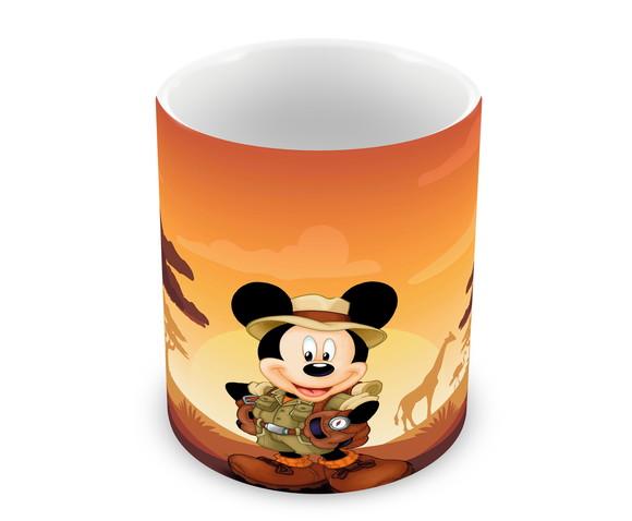 Caneca Polímero Mickey na Selva Personalizada