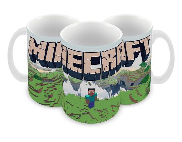 Caneca Polímero Minecraft Personalizada