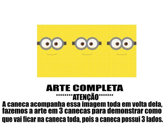 Caneca Polímero Minions Personalizada