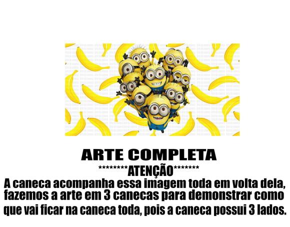 Caneca Polímero Minions Personalizada