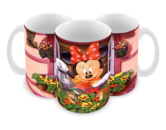 Caneca Polímero Minnie Personalizada