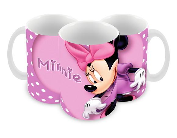 Caneca Polímero Minnie Personalizada