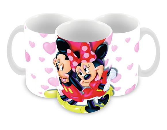 Caneca Polímero Minnie Personalizada