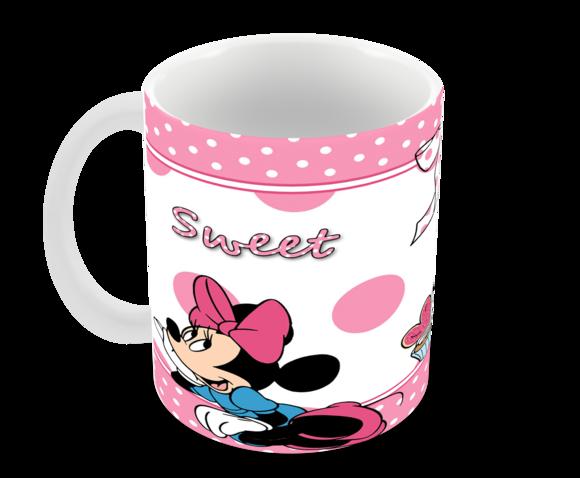 Caneca Polímero Minnie Personalizada