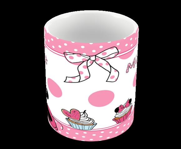 Caneca Polímero Minnie Personalizada