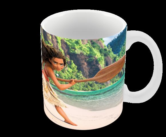 Caneca Polímero Moana Personalizada