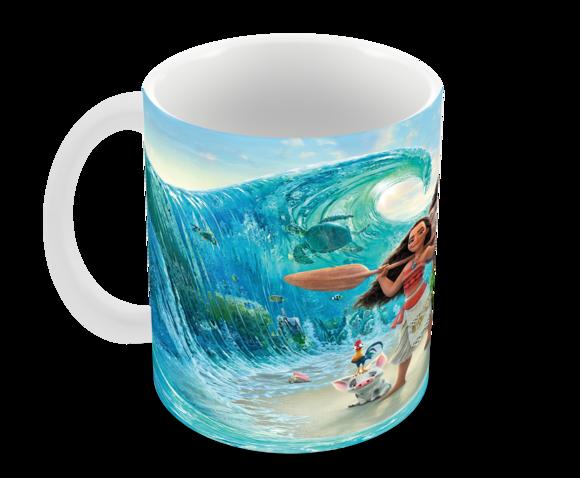 Caneca Polímero Moana Personalizada