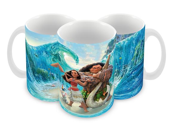 Caneca Polímero Moana Personalizada