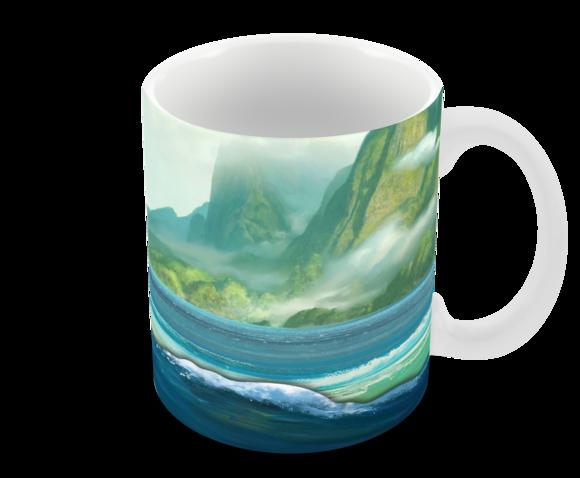 Caneca Polímero Moana Personalizada