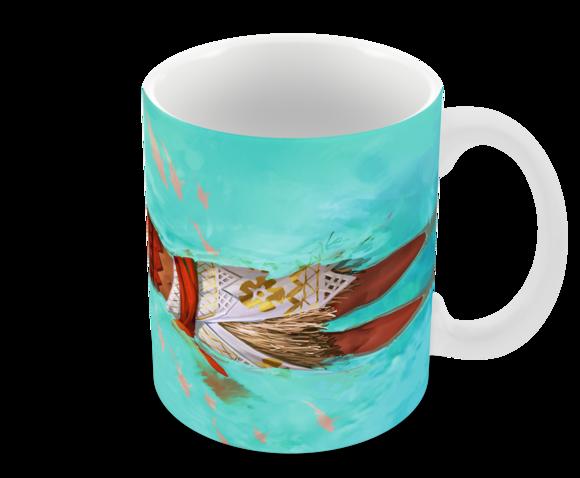 Caneca Polímero Moana Personalizada