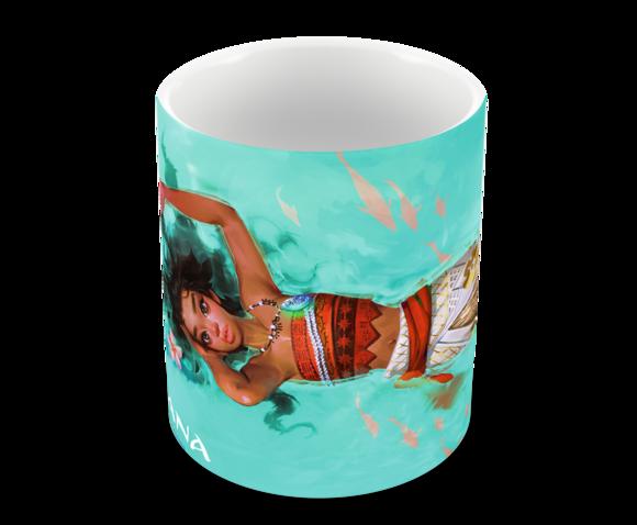 Caneca Polímero Moana Personalizada