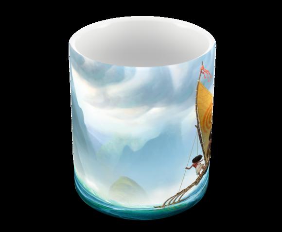 Caneca Polímero Moana Personalizada