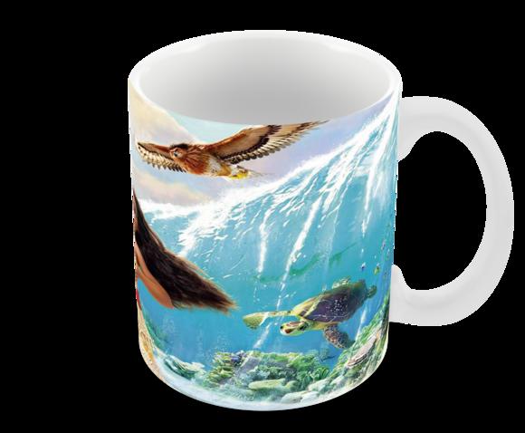 Caneca Polímero Moana Personalizada